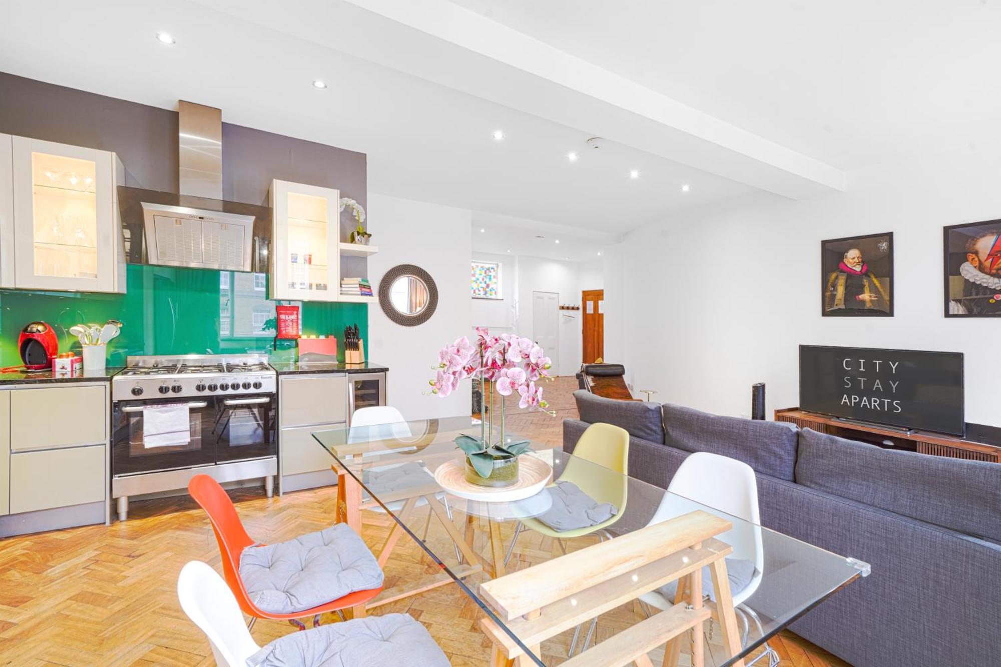 Central 2Bed Apartment Near Barbican & Farringdon Free Wifi By City Stay Aparts 伦敦 外观 照片